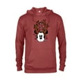 thumbnail image 1 of Disney Mickey Mouse Tangled Holiday Standard - Pullover Hoodie for Adults – Customized-Red Heather, 1 of 4