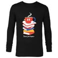 thumbnail image 1 of Disney Mickey Mouse Teacup Teach Love Inspire Teacher’s Day - Long Sleeve T-Shirt for Men - Customized-Black, 1 of 5