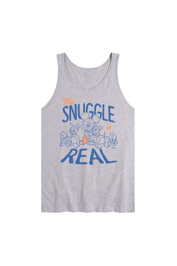- Mickey Mouse - The Snuggle Is Real - Men's Jersey Tank Top
