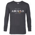 thumbnail image 1 of Disney Mickey Mouse Thumbs Up Best Abuelo Ever Día del Padre - Long Sleeve T-Shirt for Men - Customized-Charcoal Heather, 1 of 5