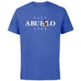 thumbnail image 1 of Disney Mickey Mouse Thumbs Up Best Abuelo Ever Día del Padre - Short Sleeve Cotton T-Shirt for Adults - Customized-Royal Heather, 1 of 5