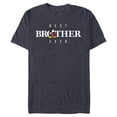 thumbnail image 1 of Disney Mickey Mouse Thumbs Up Best Brother Ever Family- Short Sleeve Blended T-Shirt for Adults - Customized-Navy Heather, 1 of 5