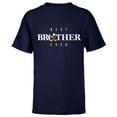 thumbnail image 1 of Disney Mickey Mouse Thumbs Up Best Brother Ever Family- Short Sleeve T-Shirt for Kids - Customized-Navy, 1 of 5