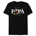 thumbnail image 1 of Disney Mickey Mouse Thumbs Up Best Papá Ever Día del Padre - Short Sleeve Blended T-Shirt for Adults - Customized-Black, 1 of 5