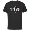 thumbnail image 1 of Disney Mickey Mouse Thumbs Up Best Tío Ever Día del Padre - Short Sleeve Cotton T-Shirt for Adults - Customized-Black, 1 of 5