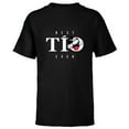 thumbnail image 1 of Disney Mickey Mouse Thumbs Up Best Tío Ever Día del Padre - Short Sleeve T-Shirt for Kids - Customized-Black, 1 of 5