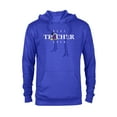 thumbnail image 1 of Disney Mickey Mouse Thumbs Up Best Teacher Ever Teacher Gift- Pullover Hoodie for Adults - Customized-Royal, 1 of 5