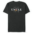 thumbnail image 1 of Disney Mickey Mouse Thumbs Up Best Uncle Ever Father’s Day - Short Sleeve Blended T-Shirt for Adults - Customized-Dark Heather, 1 of 5