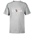 thumbnail image 1 of Disney Mickey Mouse Thumbs Up Best Uncle Ever Father’s Day - Short Sleeve T-Shirt for Kids - Customized-Athletic Heather, 1 of 5