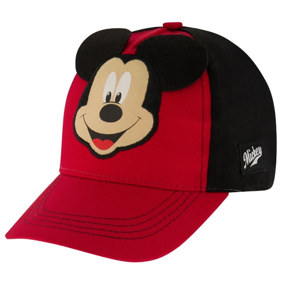 Disney Mickey Mouse Toddler Baseball Hat for Boys Kids Cap Size 2-4 or 4-7