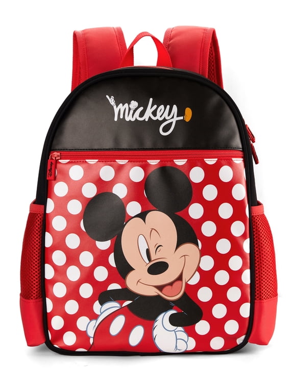 Mickey Mouse Boy Backpack Water Resistant for School Kids Bookbags Elementary Toddler Boy Backpacks