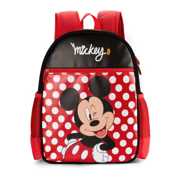 Disney Mickey Mouse Boy Backpack Water Resistant for School Kids Bookbags Elementary Toddler Boy Backpacks
