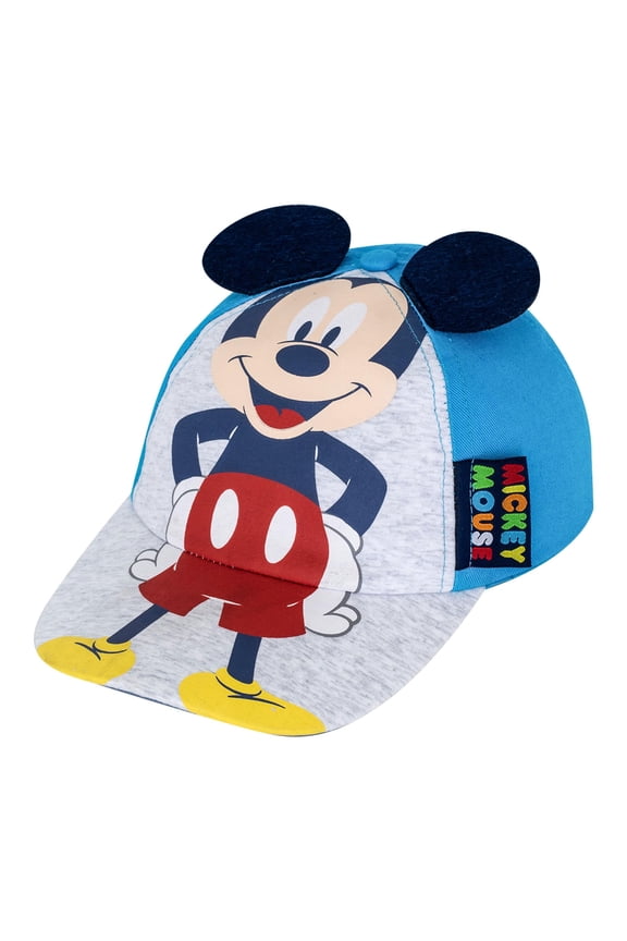Mickey Mouse Toddler Boys Cotton Baseball Cap Age 2-5