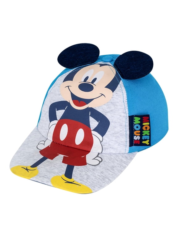 Mickey Mouse Toddler Boys Cotton Baseball Cap Age 2-5
