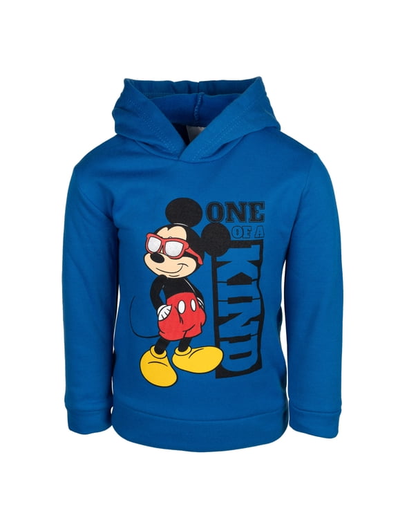 Mickey Mouse Toddler Boys' Fleece Hoodie Blue