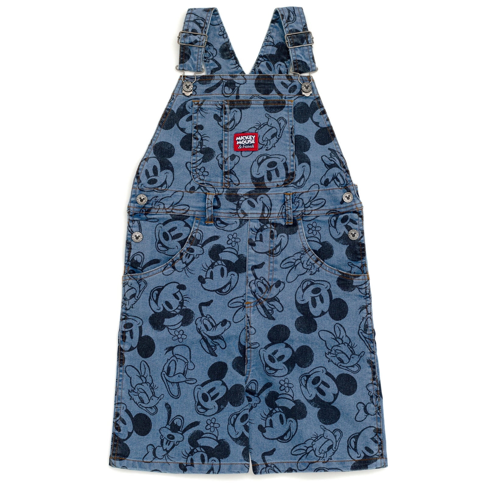 white christmas dresses 2 Piece Denim Blue Minnie Mouse Set – Soul Child Boutique main image 1