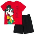 thumbnail image 1 of Disney Mickey Mouse Toddler Boys T-Shirt and Shorts Outfit Set Infant to Little Kid, 1 of 5