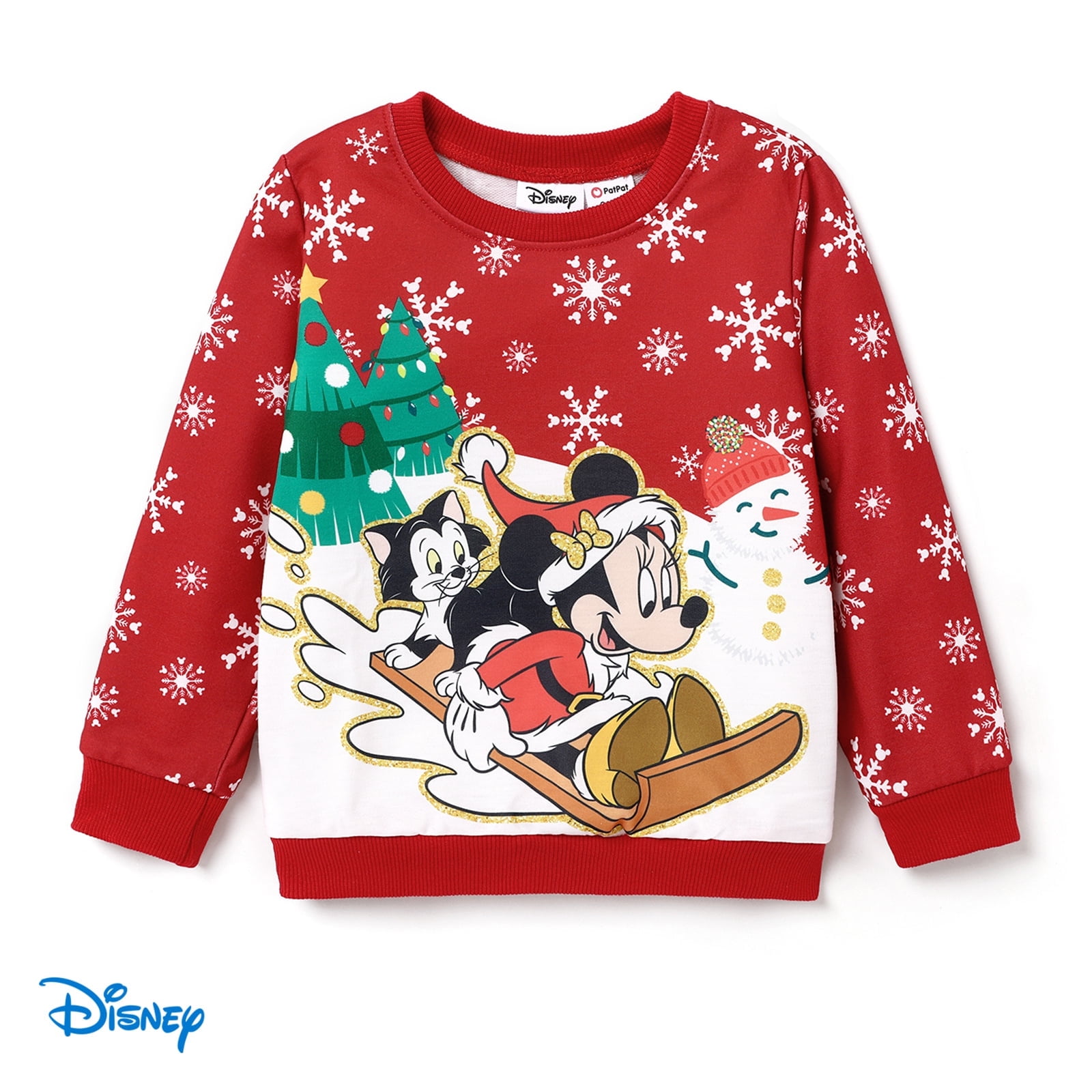 Disney Mickey Mouse Toddler Girls Pullover Sweatshirts Christmas