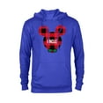 thumbnail image 1 of Disney Mickey Mouse UNCLE Holiday Family - Pullover Hoodie for Adults - Customized-Royal, 1 of 5