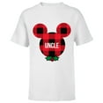 thumbnail image 1 of Disney Mickey Mouse UNCLE Holiday Family - Short Sleeve T-Shirt for Kids - Customized-White, 1 of 5