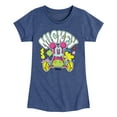thumbnail image 1 of Disney - Mickey Mouse - Uh Oh Mickey - Toddler & Youth Girls Short Sleeve Graphic T-Shirt, 1 of 4