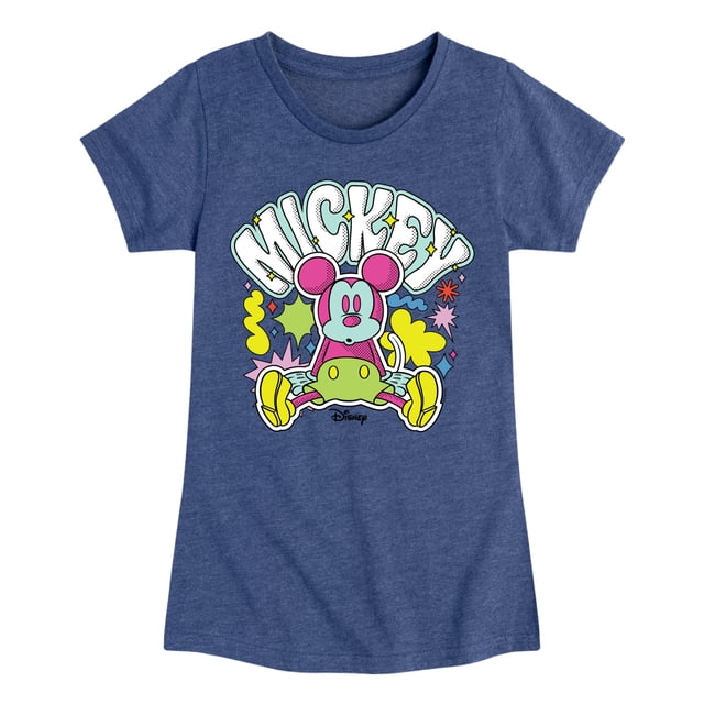 Disney - Mickey Mouse - Uh Oh Mickey - Toddler & Youth Girls Short ...