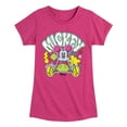 thumbnail image 1 of Disney - Mickey Mouse - Uh Oh Mickey - Toddler & Youth Girls Short Sleeve Graphic T-Shirt, 1 of 4