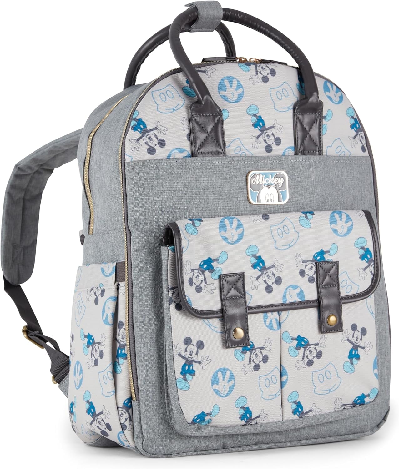 Men\'s Multi Colour Double Handle Bag In Mickey Includes Changing Pad Backpack s-l1600.jpg main image 3