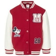 thumbnail image 1 of Disney Mickey Mouse Varsity Bomber Jacket Toddler to Big Kid, 1 of 5