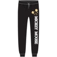 thumbnail image 1 of Disney Mickey Mouse Varsity Junior French Terry Pant, 1 of 2