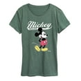 thumbnail image 1 of Disney - Mickey Mouse Varsity - Women's Short Sleeve Graphic T-Shirt, 1 of 4
