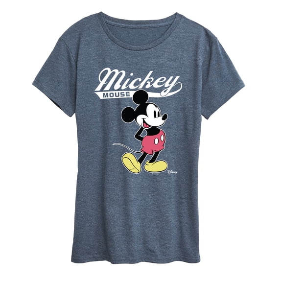 Disney - Mickey Mouse Varsity - Women's Short Sleeve Graphic T-Shirt
