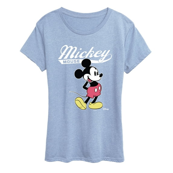 Disney - Mickey Mouse Varsity - Women's Short Sleeve Graphic T-Shirt