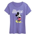 thumbnail image 1 of Disney - Mickey Mouse Varsity - Women's Short Sleeve Graphic T-Shirt, 1 of 3