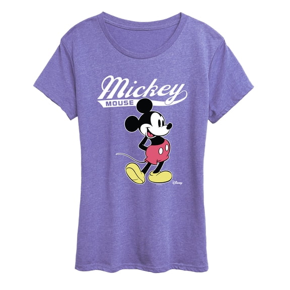 Disney - Mickey Mouse Varsity - Women's Short Sleeve Graphic T-Shirt