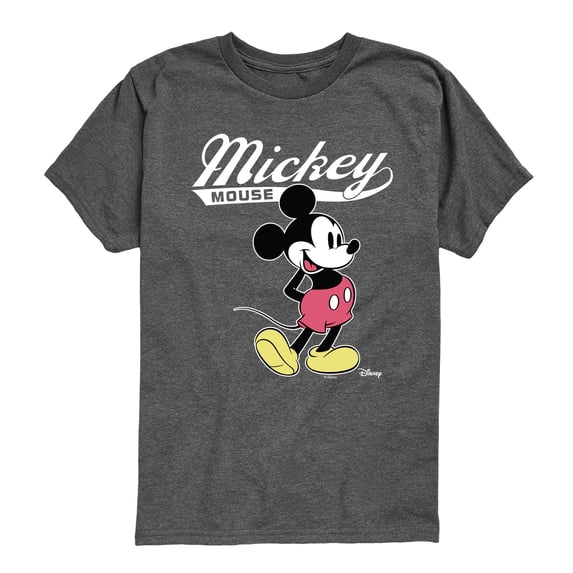 Disney - Mickey Mouse Varsity - Youth Boys Short Sleeve Graphic T-Shirt