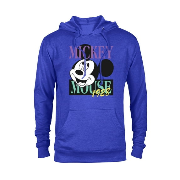 Disney Mickey Mouse Vintage Classics 1928 Retro - Pullover Hoodie for Adults - Customized-Royal