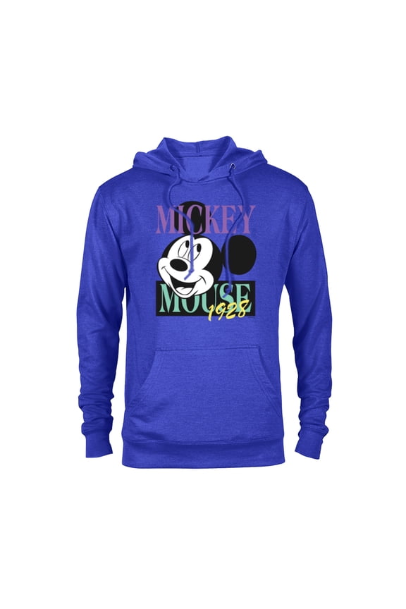 Mickey Mouse Vintage Classics 1928 Retro - Pullover Hoodie for Adults - Customized-Royal