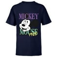 thumbnail image 1 of Disney Mickey Mouse Vintage Classics 1928 Retro - Short Sleeve T-Shirt for Kids - Customized-Navy, 1 of 5