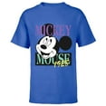 thumbnail image 1 of Disney Mickey Mouse Vintage Classics 1928 Retro - Short Sleeve T-Shirt for Kids - Customized-Royal, 1 of 5