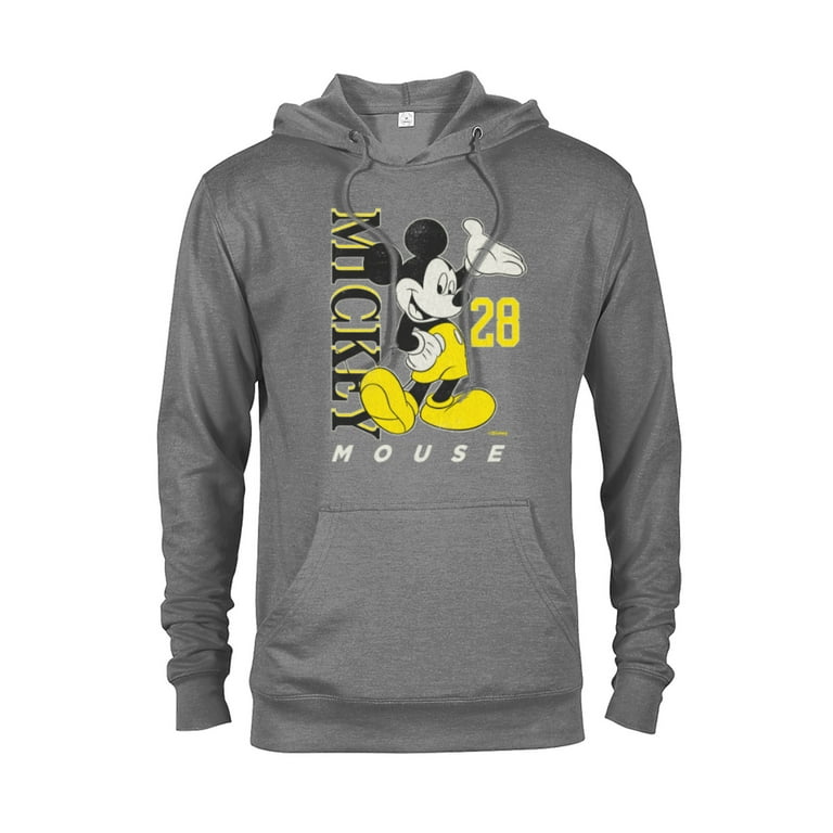 Yellow mickey mouse hoodie cheap