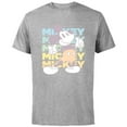 thumbnail image 1 of Disney Mickey Mouse Vintage Classics Thumbs-Up Retro Fade - Short Sleeve Cotton T-Shirt for Adults - Customized-Athletic Heather, 1 of 5