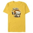 thumbnail image 1 of Disney Mickey Mouse Vintage Music To My Ears - Short Sleeve Blended T-Shirt for Adults - Customized-Yellow, 1 of 5