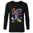 thumbnail image 1 of Disney Mickey Mouse Vintage Never Bored - Long Sleeve T-Shirt for Men - Customized-Black, 1 of 5
