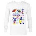 thumbnail image 1 of Disney Mickey Mouse Vintage Never Bored - Long Sleeve T-Shirt for Men - Customized-White, 1 of 5