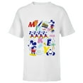 thumbnail image 1 of Disney Mickey Mouse Vintage Never Bored - Short Sleeve T-Shirt for Kids - Customized-White, 1 of 5