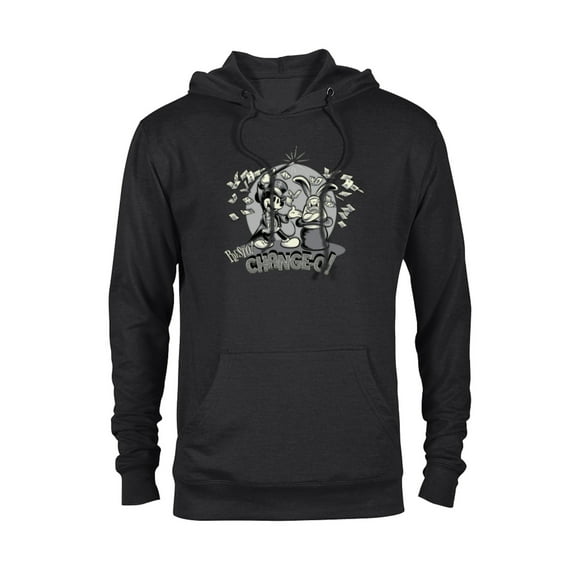 Disney Mickey Mouse Vintage Presto Change-O - Pullover Hoodie for Adults - Customized-Black