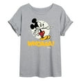 thumbnail image 1 of Disney - Mickey Mouse - WHOAAA! - Women's Oversized T-Shirt, 1 of 5