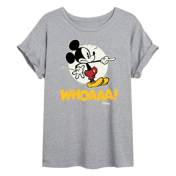 Disney - Mickey Mouse - WHOAAA! - Women's Oversized T-Shirt
