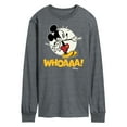 thumbnail image 1 of Disney - Mickey Mouse - WHOAAA! - Men's Long Sleeve T-Shirt, 1 of 5